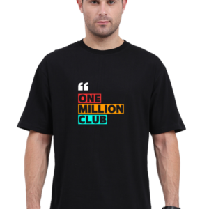 One Million Club Printed T-Shirt – Exclusive Limited Edition